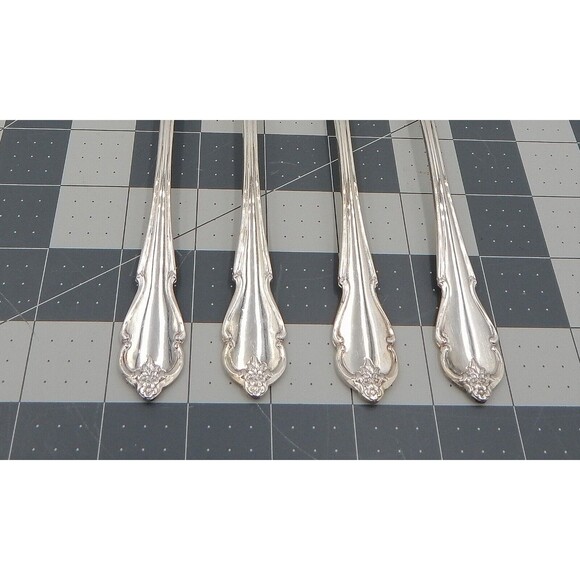 International Silverplate Waverly Dinner Place Forks 7-1/4 Inch Set of 4 - Picture 10 of 15